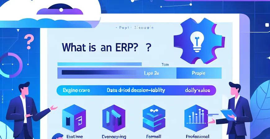  什么是ERP平台？用3个日常场景讲透它的核心价值  